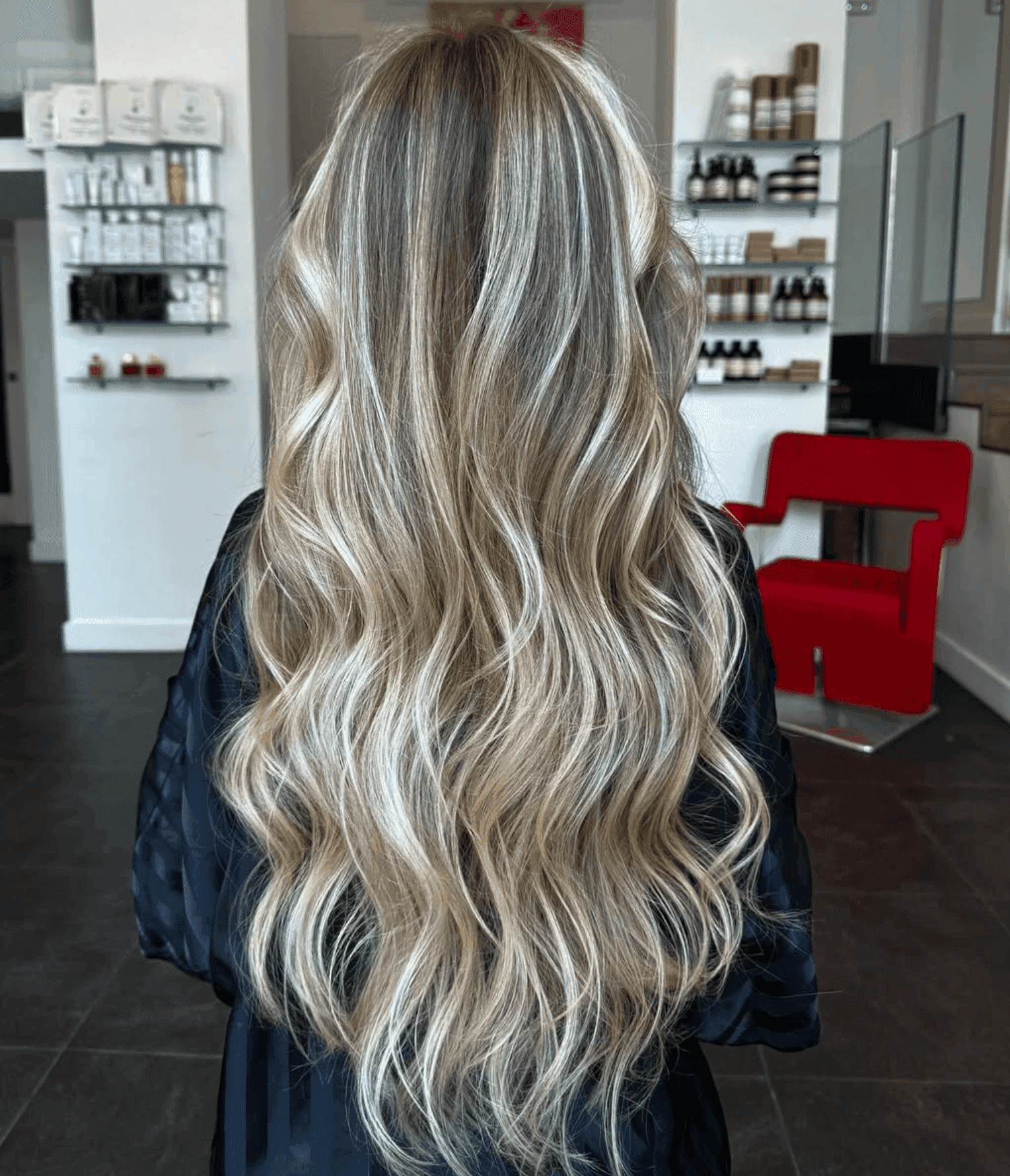 Woman haircut